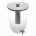 Thumbnail image #1 for American Metalcraft 20 Qt. Single Tritan Juice Dispenser Body with Stainless Steel Faucet