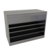 Thumbnail image #1 for Glastender 48-Inch Open Front Back Bar Liquor Display Cabinet with 3 Steps and LED Lighting