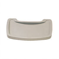 Rubbermaid Commercial Products FG781588PLAT Sturdy Chair Restaurant Booster Seats