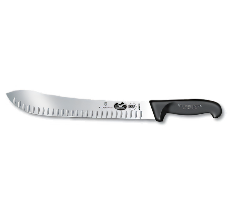 Product image #1 for Victorinox Fibrox Pro 12-Inch Granton Butcher Knife with Black Slip-Resistant Handle