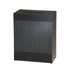Thumbnail image #1 for Rubbermaid Commercial Silhouette Large Rectangular Open-Top Indoor Receptacle, 22.5-Gallon, Textured Black Steel