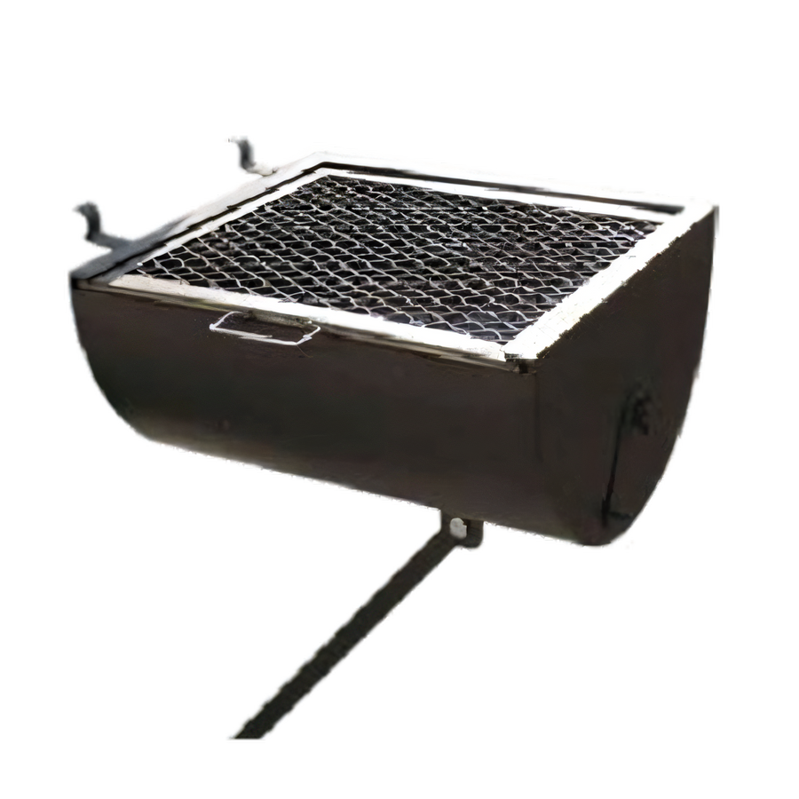 Product image #1 for Omcan BBQ Side Attachment for 31312 and 31313 Charbroilers, 18 x 16 Inch