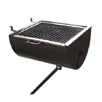 Omcan BBQ Side Attachment for 31312 and 31313 Charbroilers, 18 x 16 Inch