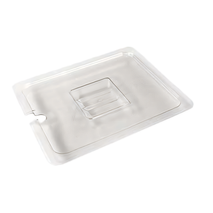 Product image #1 for Full-Size Clear Polycarbonate Slotted Food Pan Cover