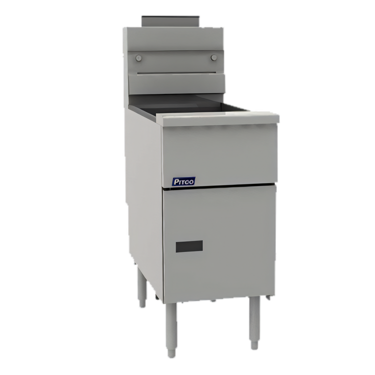 Product image #1 for Pitco VF-35S Gas Tube-Fired Floor Fryer, 35 lb Oil Capacity