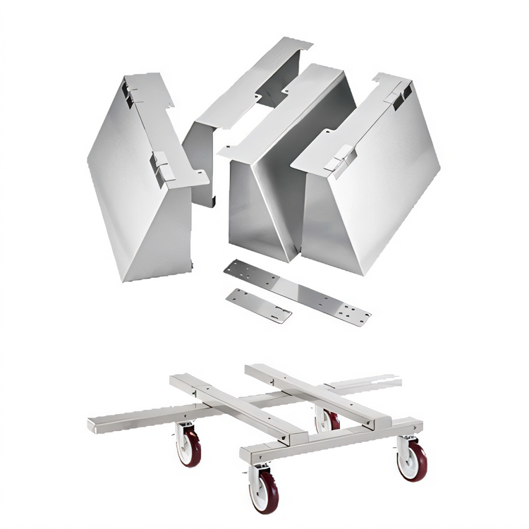 Product image #1 for Ovention 3-High Stacking Kit for S2000/C2000 Ovens with Heavy Cart and Locking Casters