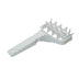 Thumbnail image #1 for Winco 5-Inch White Plastic Dough Docker