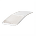 Thumbnail image #1 for Winco White/Clear Polycarbonate Lid for IB-21 Ingredient Bin