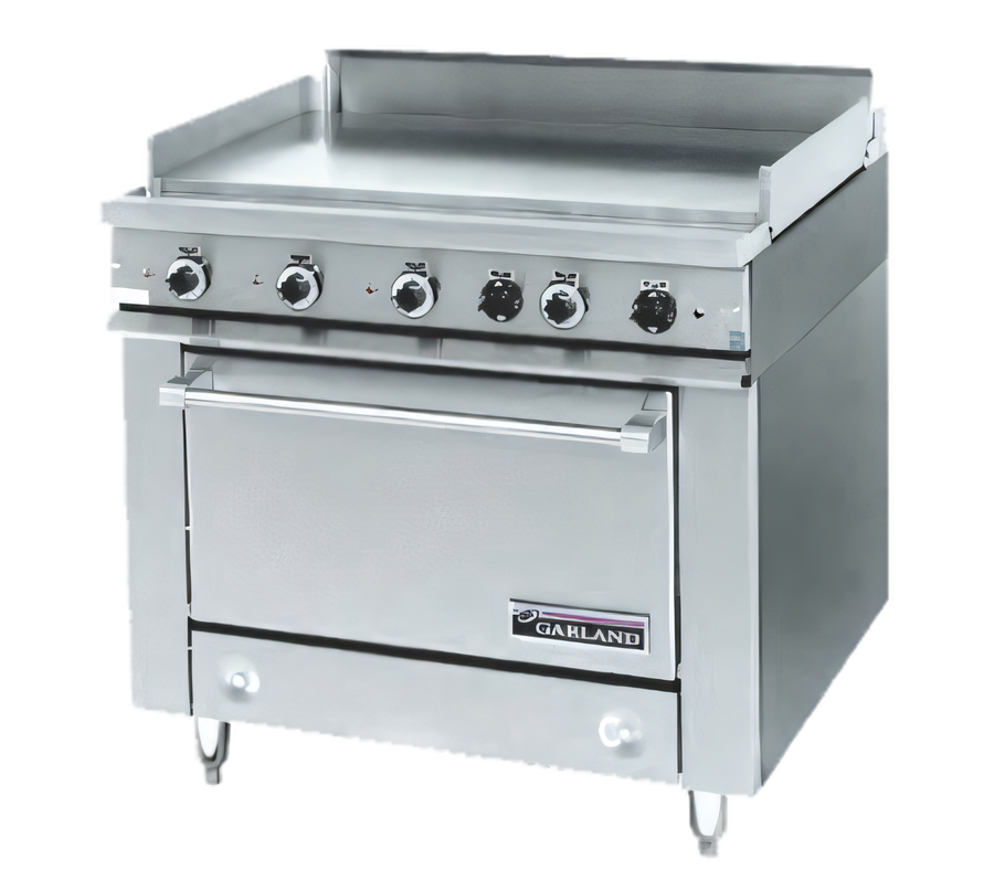Product image #1 for Garland 36E Series 36-Inch Electric Heavy Duty Griddle Top Range with Standard Oven