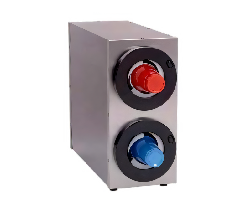 Product image #1 for Dial-A-Cup Cabinet-Style Stainless Steel Cup Dispenser for 8 oz. to 64 oz. Cups