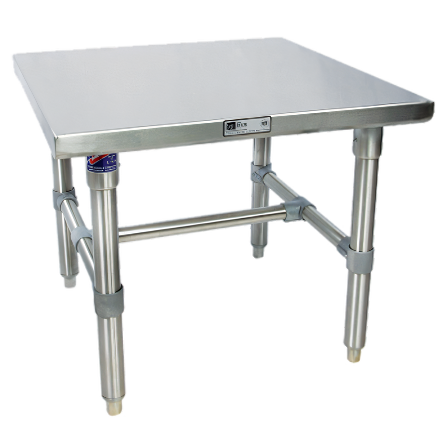 Product image #1 for John Boos 30 Inch W x 20 Inch D x 20 Inch H Stainless Steel Machine Stand with Open Base
