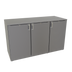 Thumbnail image #1 for Glastender One-Zone Remote Bar Profile Back Bar Cooler, 60 Inch, 3-Section, 3-Door