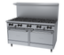 Thumbnail image #1 for Garland Signature Sunfire 60-Inch Gas Restaurant Range with 10 Open Burners and 2 Standard Ovens