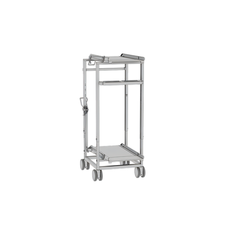 Product image #1 for RATIONAL Transport Trolley for Mobile Oven and Plate Racks, 39-Inch Height, for 6-Full and 10-Full Size Pro/Classic Units, Single Unit on Stand