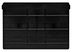 Thumbnail image #1 for Quantum Cross Divider for QUS270 Ultra Stack & Hang Bin, 3 Slots, Pack of 6
