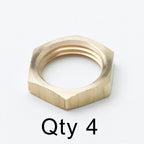 Thumbnail image #1 for T&S Brass 002954-45M Brass Faucet Lock Nut, 1/2-14 NPSL Case of 105