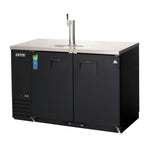 Thumbnail image #1 for Everest Refrigeration EBD2-BB Two-Section Back Bar & Direct Draw Keg Refrigerator Combo, 20 Cu. Ft., 1/2 Barrel, Single Faucet, Black