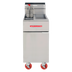 Thumbnail image #1 for American Range AF-25/DS Floor Model Gas Tube Fryer with Dump Station, 25 lb Capacity