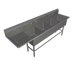 Thumbnail image #1 for John Boos Pro-Bowl 4-Compartment Stainless Steel Sink with 24-Inch Left Drainboard