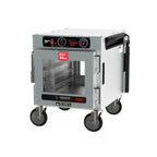 Thumbnail image #1 for Metro HotBlox™ HBCN4-ACPC-UC 4-Pan Undercounter Pass-Thru Heated Holding Cabinet, Clear Front & Rear Doors, Analog Control, 120V