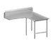Thumbnail image #1 for John Boos Pro-Bowl L-Shaped Island Clean Dishtable, Left-to-Right, 60 in. Machine-to-Corner x 84 in. Corner-to-End