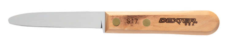 Product image #2 for Traditional 3 Inch Clam Knife with Stain-Free High-Carbon Steel Blade and Beech Wood Handle