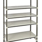 Thumbnail image #1 for Cambro Camshelving® Elements EMT246080S5480 5-Tier Overhead Track Mobile Shelving Starter Unit, 24 x 60 x 80 in., Polypropylene