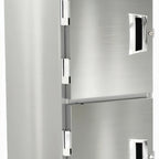 Thumbnail image #1 for Delfield 6025XL-SH One-Section 19 Cu. Ft. Reach-In Refrigerator, Two Half-Height Solid Doors, Top-Mounted Self-Contained
