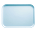 Thumbnail image #2 for Cambro Camtray Rectangular Fiberglass Fast Food/Cafeteria Tray, 15 x 20-1/4 Inches, Sky Blue