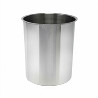 Stainless Steel Bain Marie Pot, 8.25 Qt., 8.75-Inch Diameter x 9.5-Inch Deep