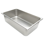 Thumbnail image #2 for Admiral Craft Equipment Corp. NestWell 22F6 Full-Size 6-Inch Deep Solid 22-Gauge Stainless Steel Steam Table Pan Case of 12