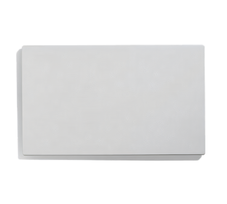 Product image #1 for Vollrath Miramar Blank Decorative Pan Template Adapter Plate for Standard 12 x 20 Inch Hot/Cold Wells, White Stone