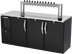 Thumbnail image #1 for Beverage-Air 72-Inch Three-Door Direct Draw Beer Dispenser with 12-Tap Tower and 3 Half-Keg Capacity