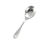 Thumbnail image #1 for Avalon Solid Serving Spoon, 8-1/4 Inch OAL, 18/0 Stainless Steel, Mirror Finish