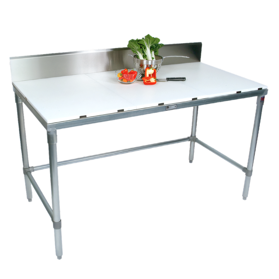 Product image #1 for John Boos M041A Stainless Steel Prep Tables