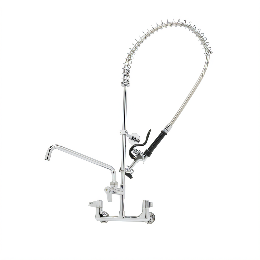 Product image #1 for Equip 8-Inch Wall Mount Pre-Rinse Unit with Add-On Faucet
