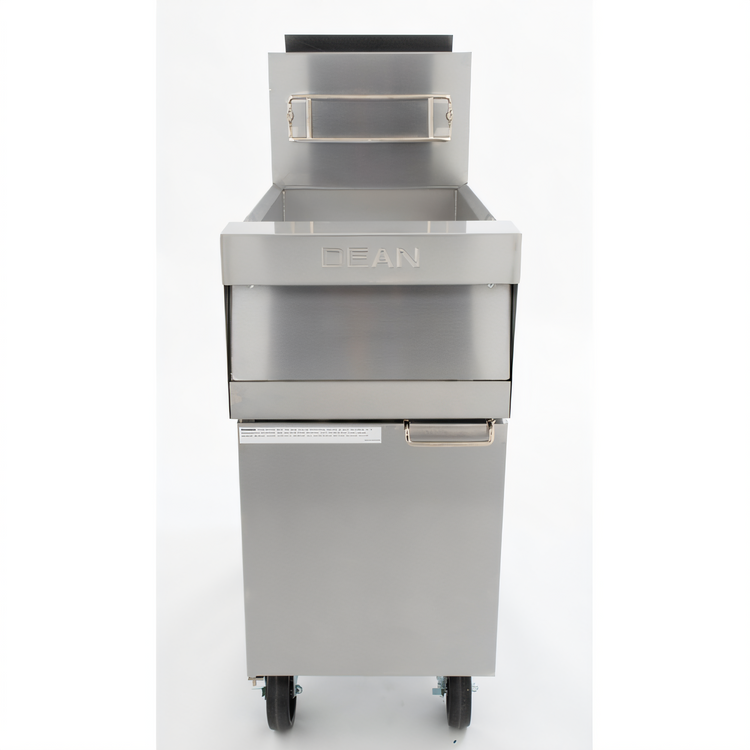 Product image #1 for Dean PowerRunner Value Gas Floor Fryer, 50 lb Oil Capacity, Millivolt Controls