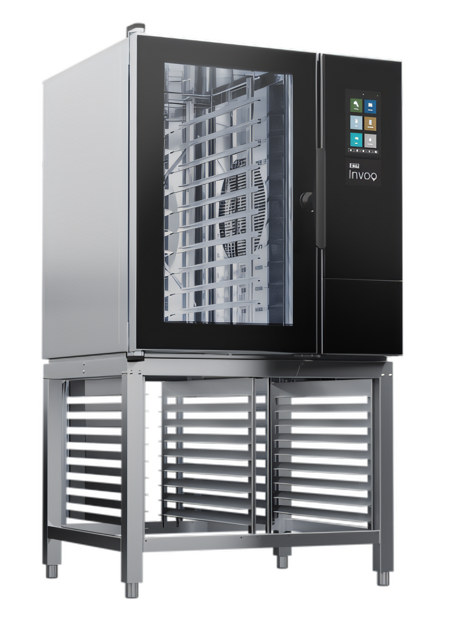 Product image #1 for Blodgett Invoq Hybrid 10-1/1 GN Electric Boiler & Injection Steam Combi Oven Steamer