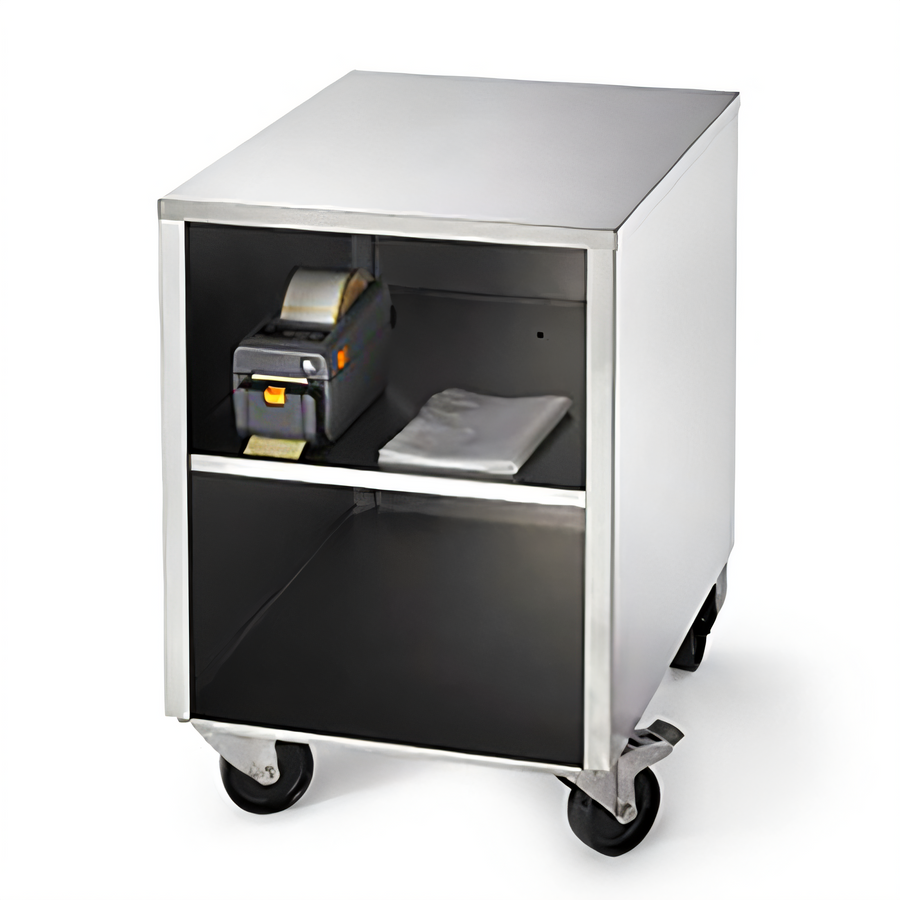 Product image #1 for ATMOVAC Mobile Stainless Steel Equipment Stand for Tabletop Vacuum Machines