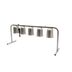 Thumbnail image #1 for Omcan 5-Bulb Freestanding Heat Lamp with Adjustable Height and Aluminum Reflectors