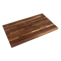 John Boos Boos Block Blended Edge Grain American Black Walnut Kitchen Countertop, 48 x 25 x 1-1/2 Inch, Penetrating Oil Finish