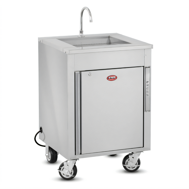Product image #1 for FWE HS-24E Electric Self-Contained Mobile Hand Wash Sink