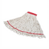 Thumbnail image #1 for Swinger Loop Large Looped-End Wet Mop Head, 4-Ply Cotton/Synthetic Blend, White
