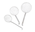 Thumbnail image #1 for Vollrath 14-Inch Wire Mesh Skimmer with Hooked Satin-Finish Handle, 6-1/2-Inch Blade