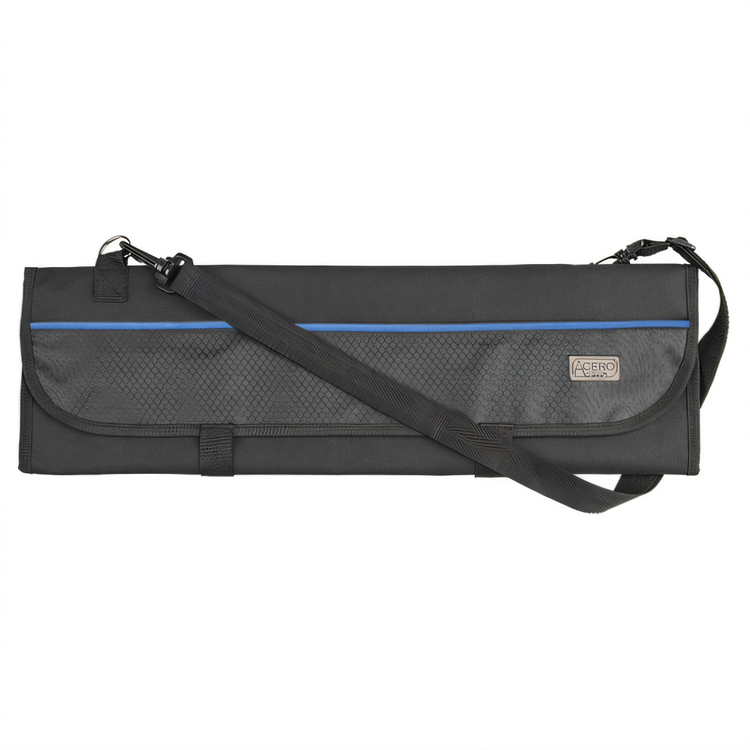 Product image #1 for Acero 8-Compartment Knife Bag, Black Polyester Soft Case