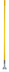 Thumbnail image #1 for Sparta 60-Inch Fiberglass Dust Mop Handle with Clip-On Connector, Yellow