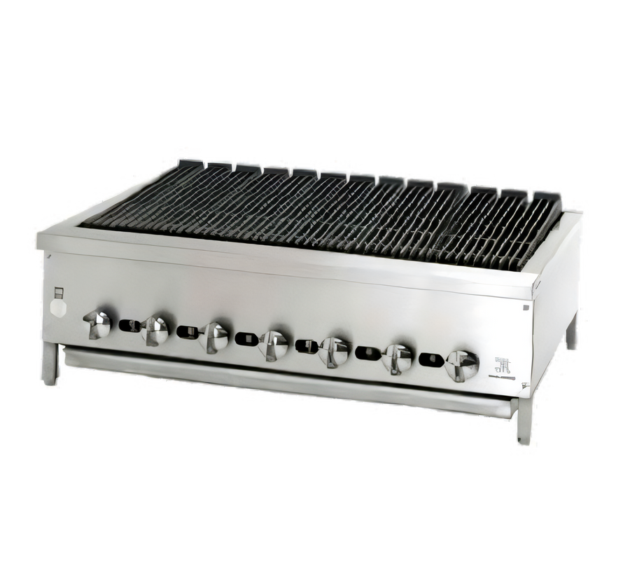 Product image #1 for Jade Range Supreme JB-42 42-Inch Gas Countertop Charbroiler with Cast Iron Radiants