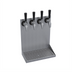 Thumbnail image #1 for Krowne Wall Mounted Drip Tray for 4 Faucets, 15-Inch Brushed Stainless Steel