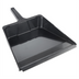 Thumbnail image #1 for Winco Large Black Plastic Dust Pan, 18 x 16 x 5-1/4 Inch