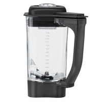 Hamilton Beach Commercial Rio Tango EXPEDITOR 48 oz Clear Blender Container with Lid